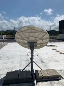 Business Continuity Equipment - Satellite Dish Back