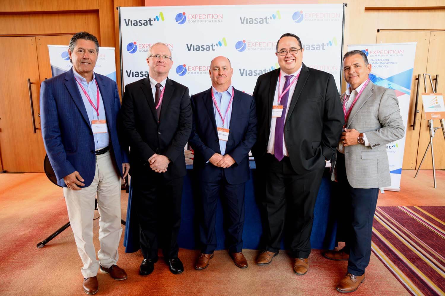 Expedition Communications and Viasat Team Photo