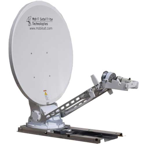 DataSat 1200 mobile satellite dish